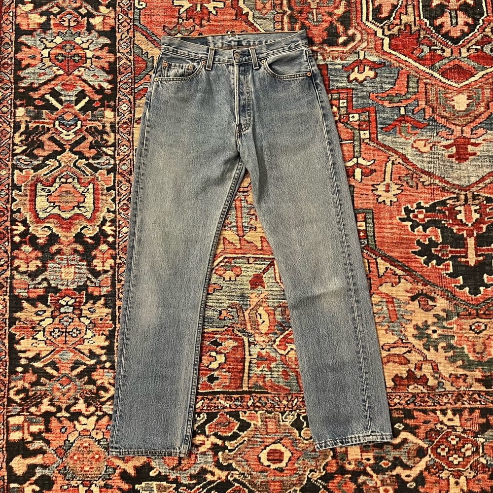 Levi’s “for women” 501 jeans